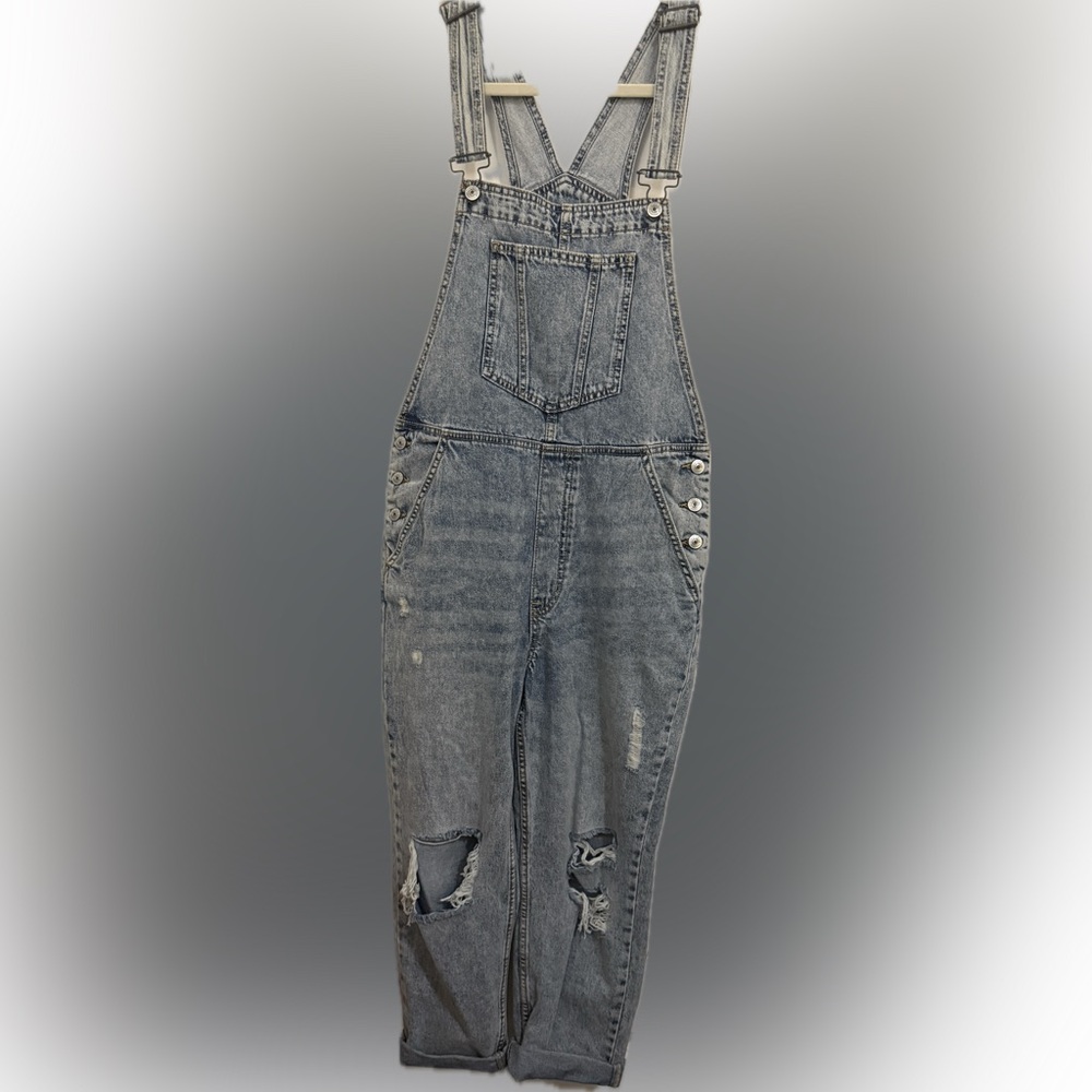 Divided Denim Overalls | Sz 4